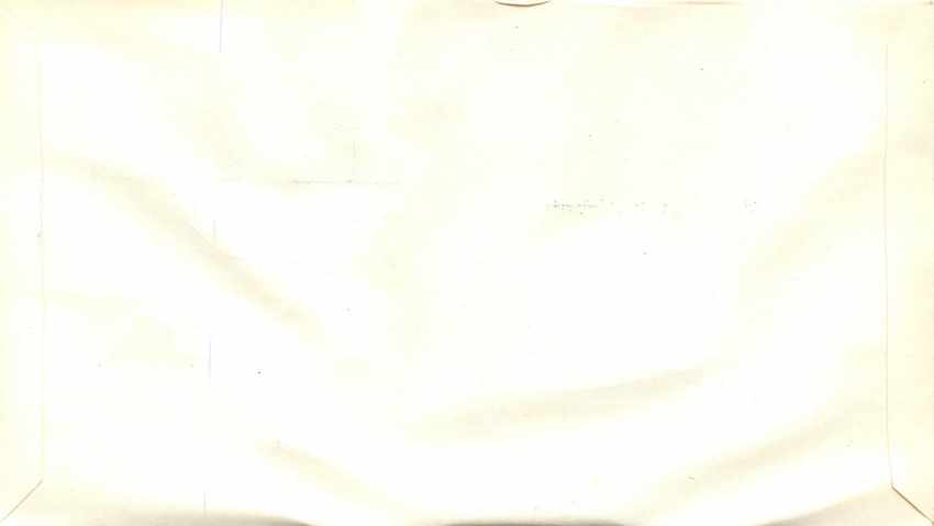 Lettre Cover Italia AMG FTT Fiera di Trieste Phare 1954 — Verso