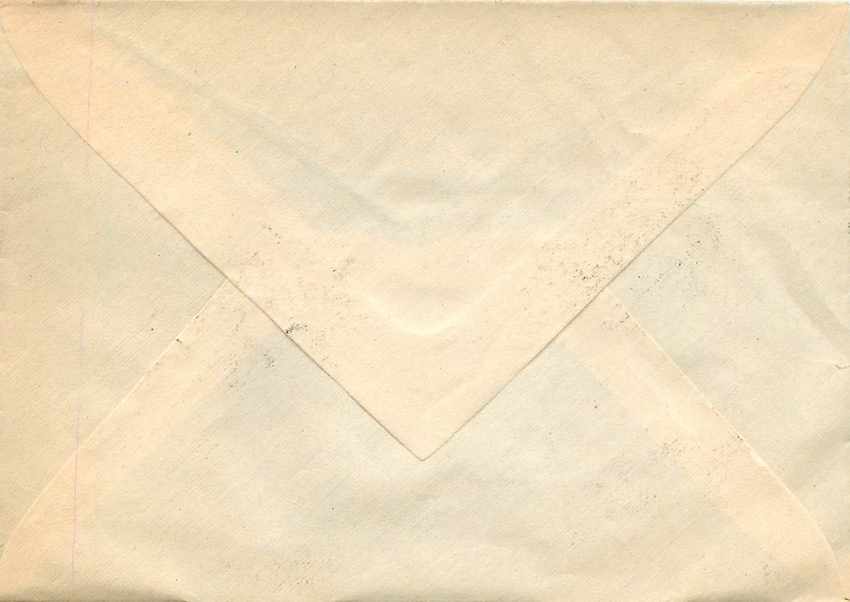 Lettre Cover Italie Italia AMG FTT FDC 1952 Ailes Pied  — Back
