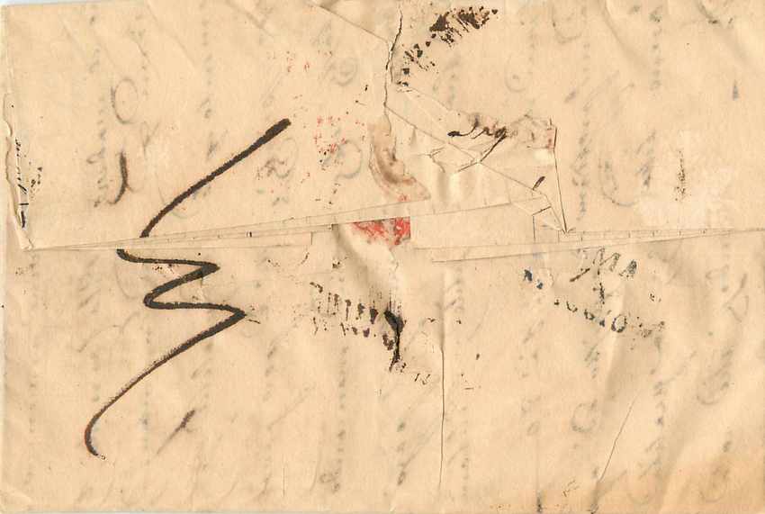 Lettre Cover Italie Italia Trieste Parma  — Rückseite