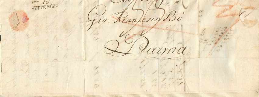 Lettre Cover Italie Italia Trieste Parma 
