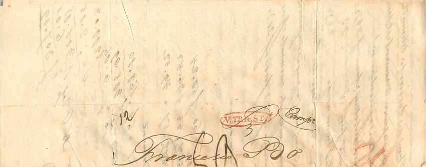 Lettre Cover Italie Italia Trieste Parma  — Rückseite