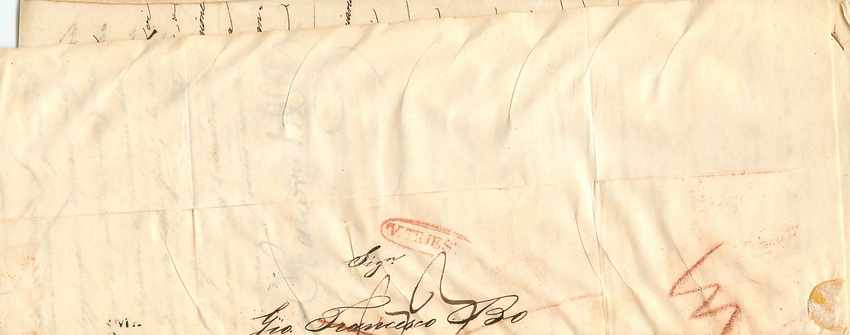 Lettre Cover Italie Italia Trieste Parma  — Rückseite