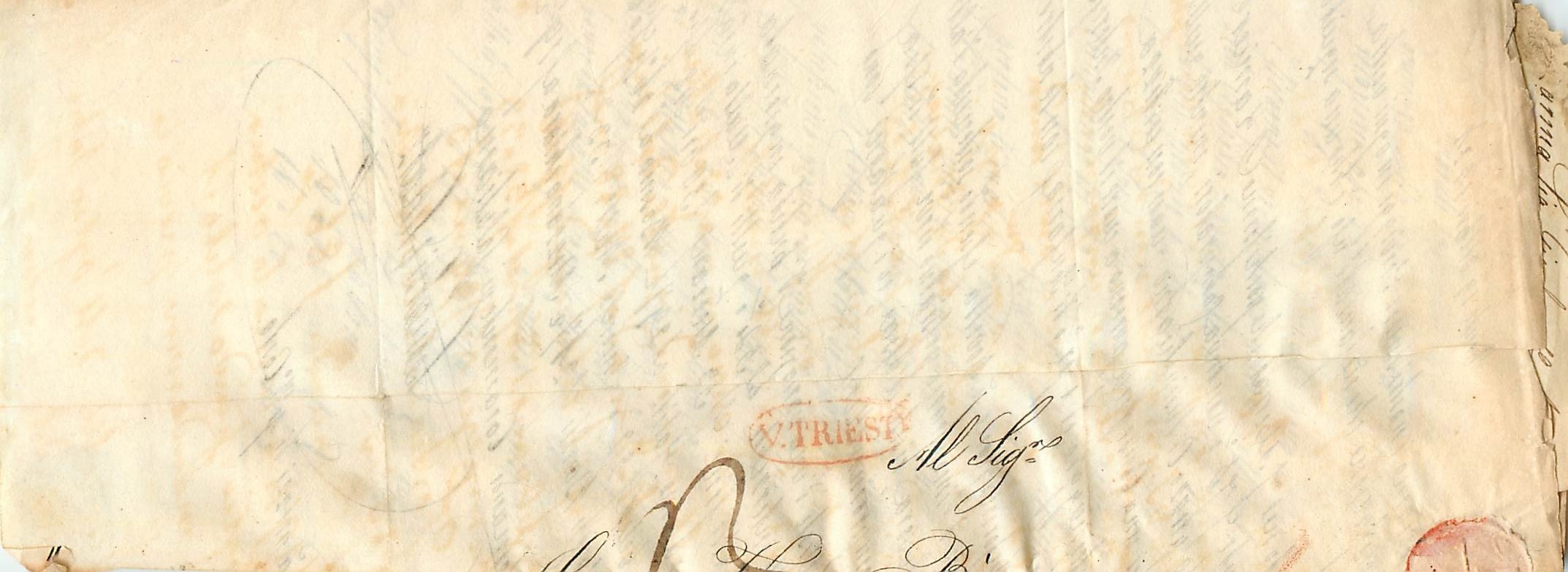 Lettre Cover 1821 Trieste