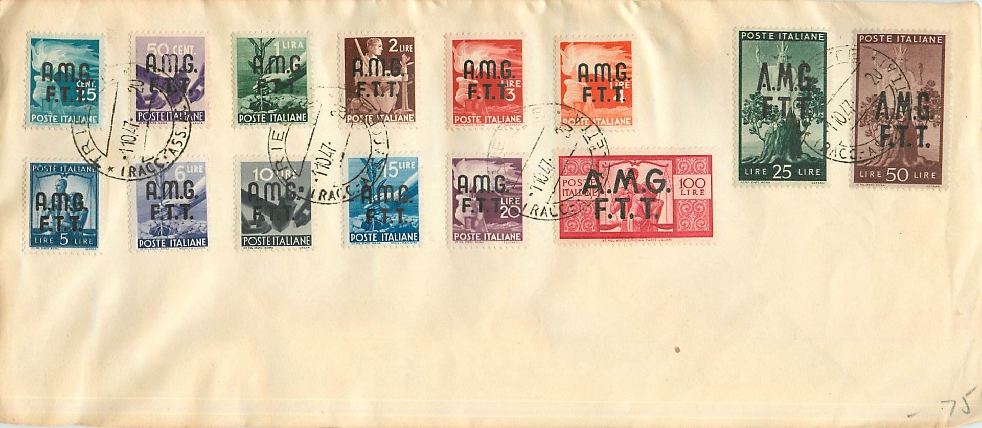 Lettre Cover Italia AMG FTT