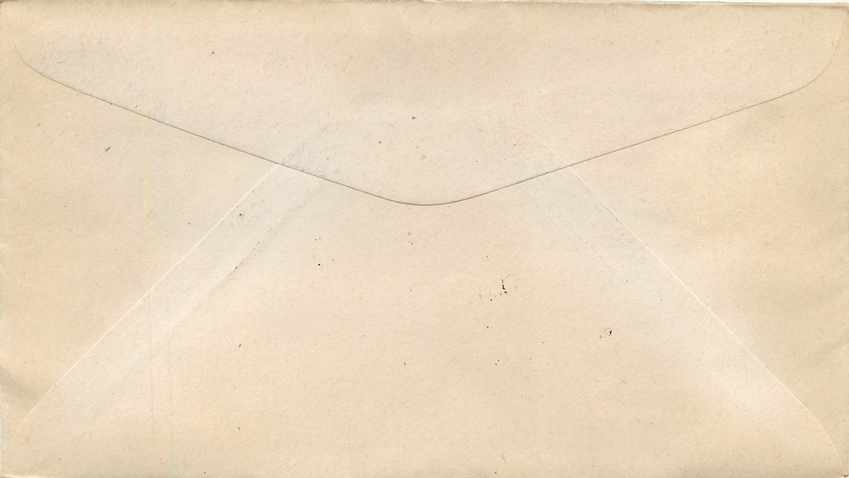 Lettre Cover Italia AMG FTT 1950 FDC  — Rückseite