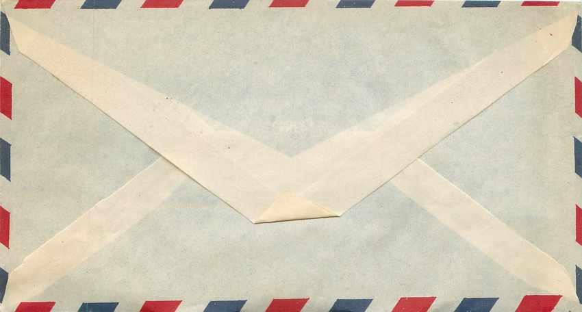 Lettre Cover Italie AMG FTT Automobile FDC 1951 — Back