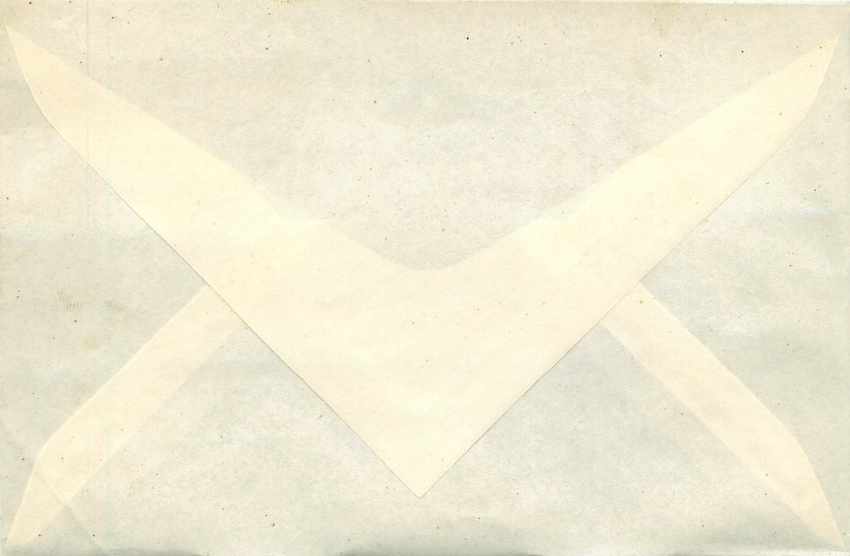 Lettre Cover Italia AMG FTT FDC 1951 LA Figlia di Jorio Michetti — Rückseite