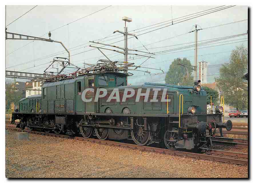 CPM Krokodillokomotive Be Unterhalt und Betrieb durch Mitglieder des Modelleisenbahnclubs Horgen  Be