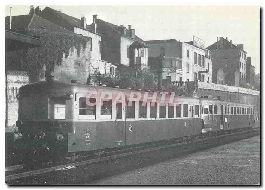 CPM Autorail De Dietrich et Remorque Decauville Gare Luxembourg 