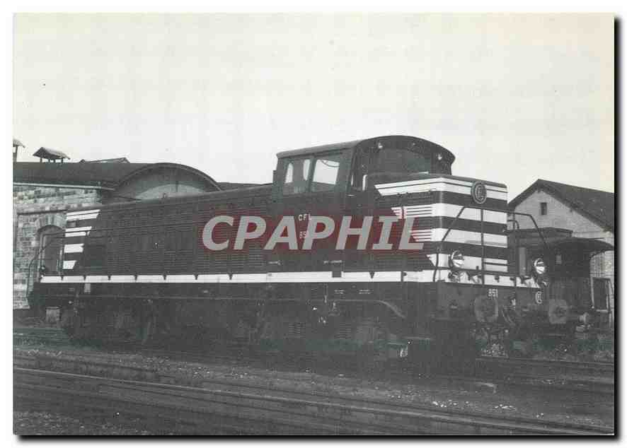 CPM Loc de manoeuvre 851 Depot Luxembourg 