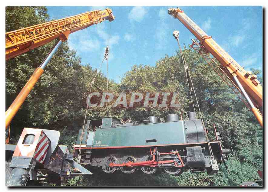 CPM L'arrivee de la locomotive AD07 