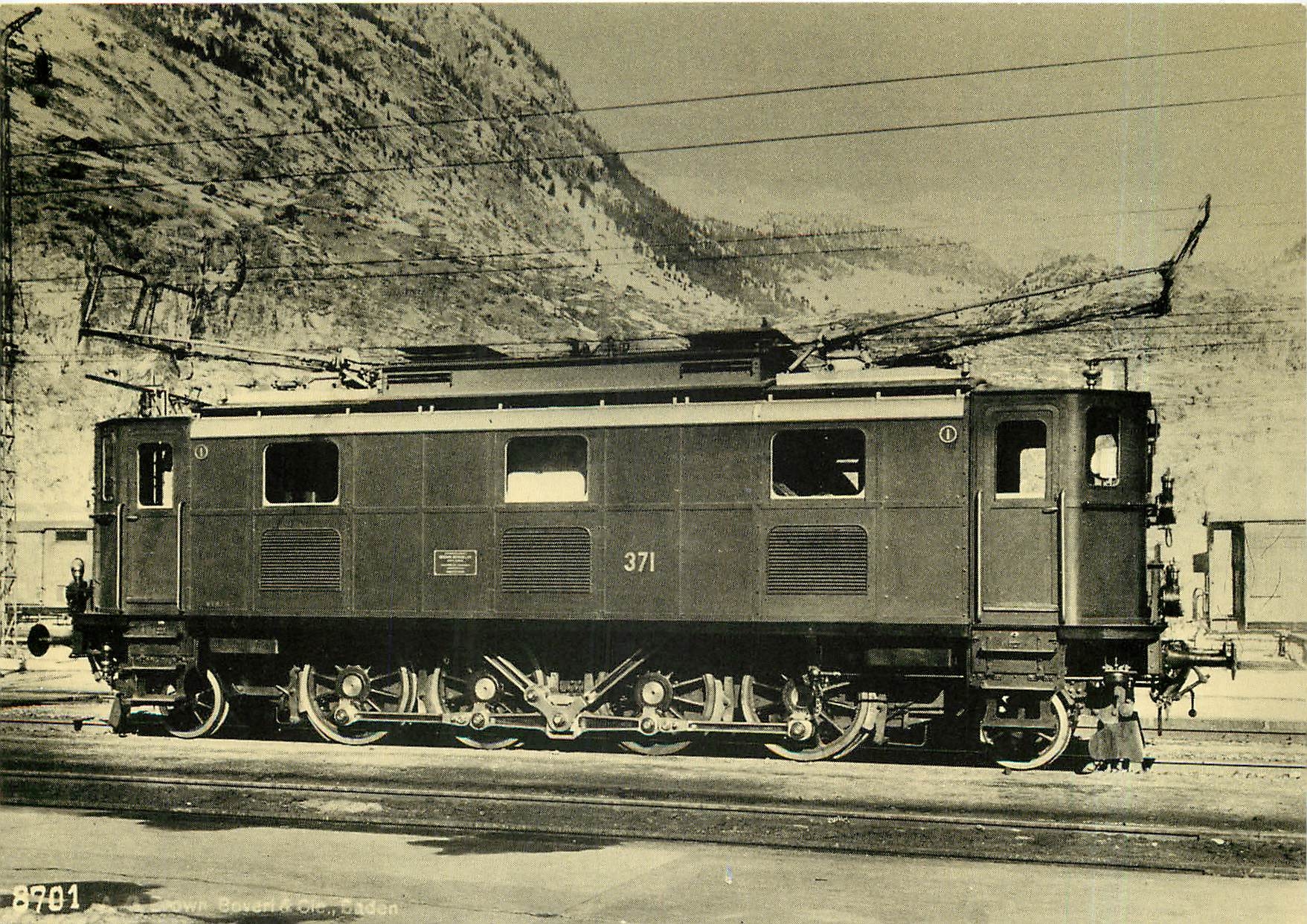 CPM Fur den Simplom baute 1914 BBC und SLM die 