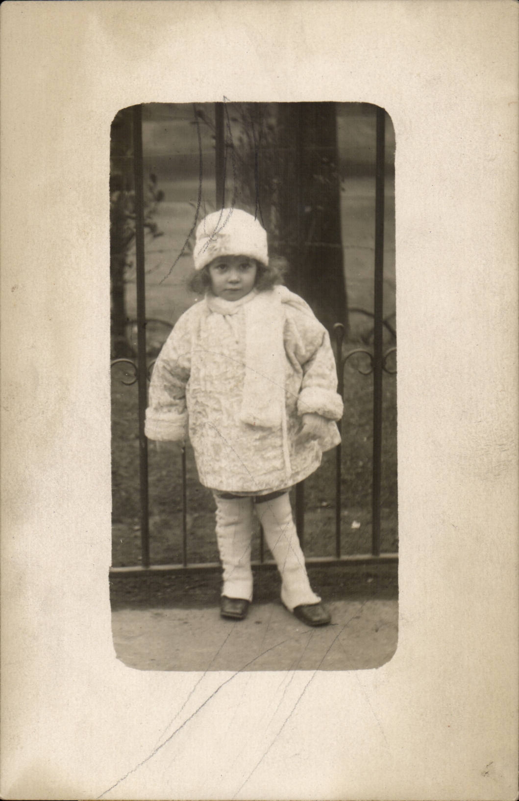 Carte Photo CPA Enfant bebe