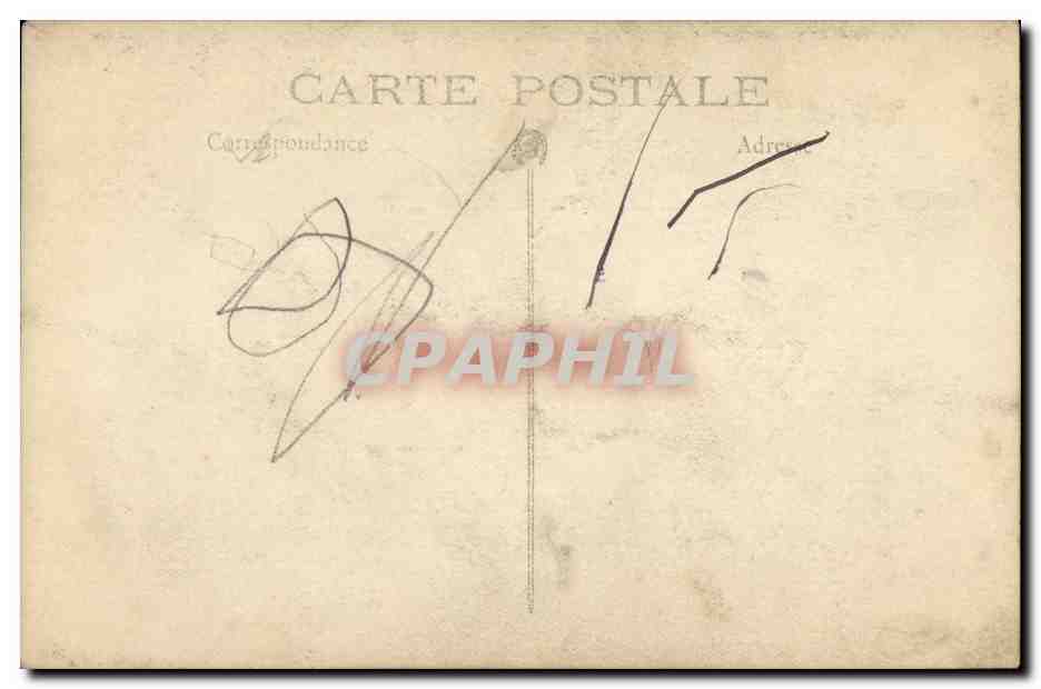 Carte Photo CPA Enfant bebe — Rückseite