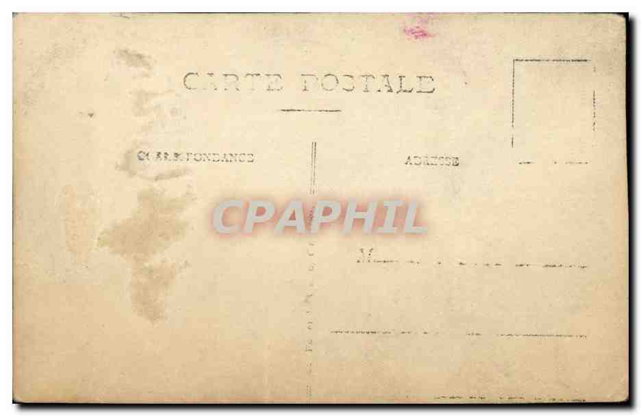 Carte Photo CPA Enfant bebe — Rückseite
