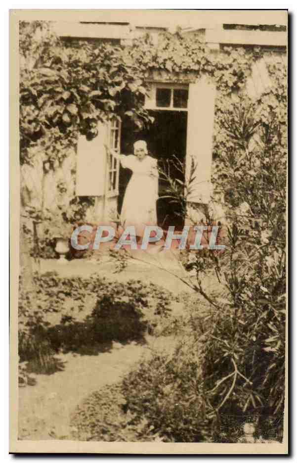Carte Photo CPA Enfant bebe Femme