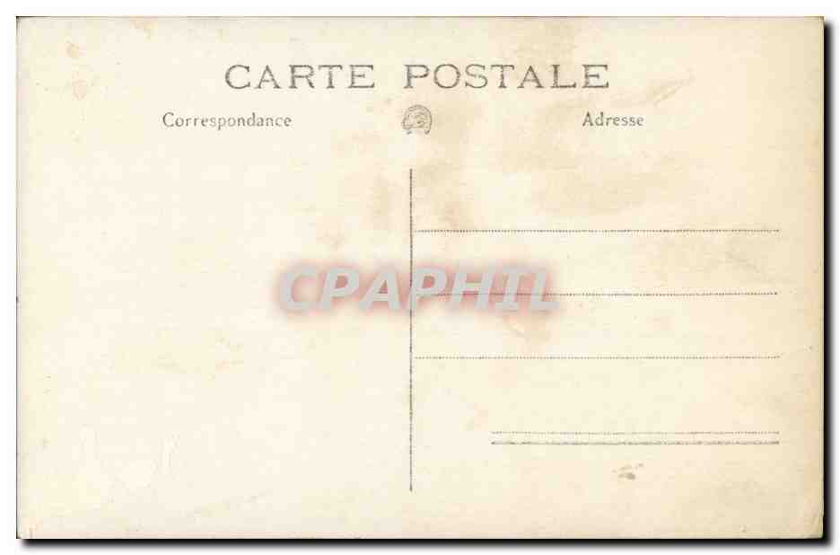 Carte Photo CPA Enfant bebe annees folles Plage — Rückseite
