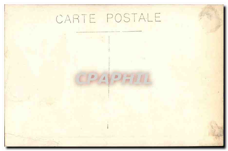 Carte Photo CPA Enfant bebe Homme Plage — Rückseite