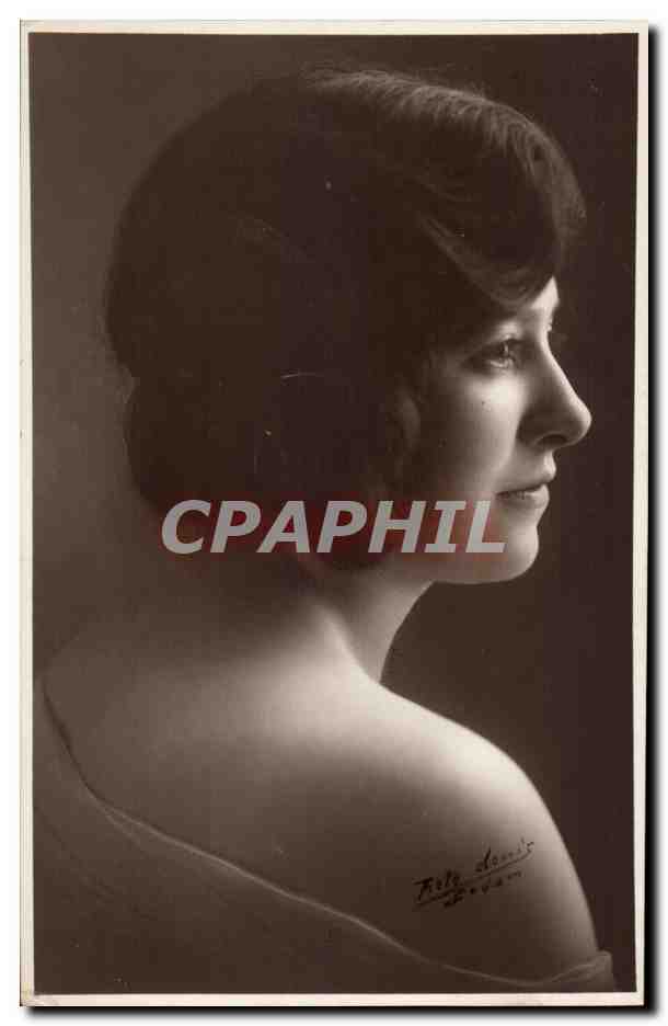 Carte Photo CPA Femme 