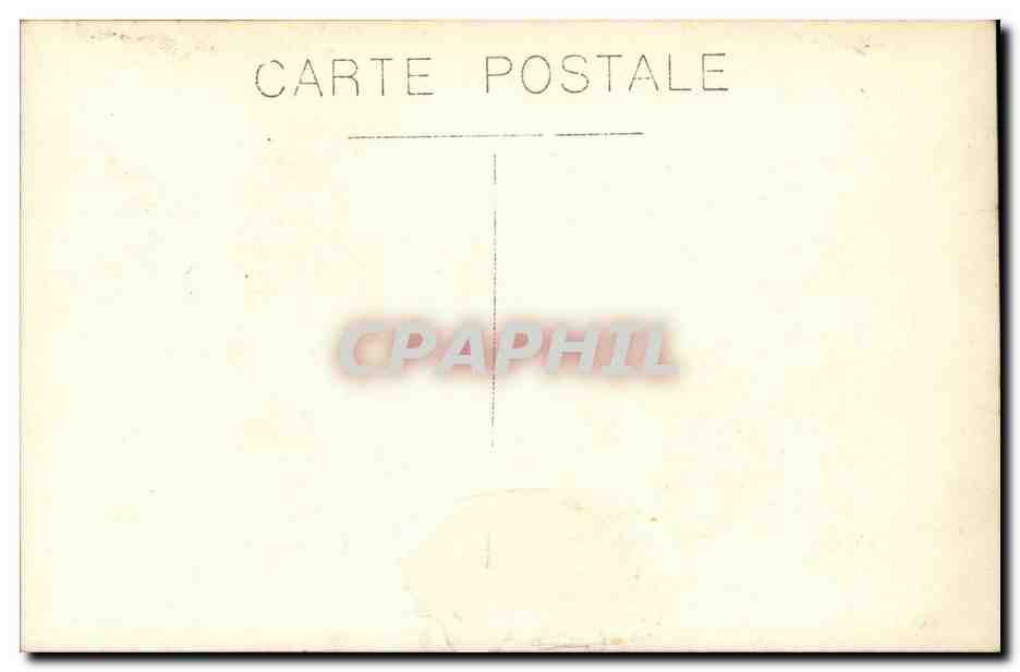 Carte Photo CPA plage Enfant Famille — Rückseite
