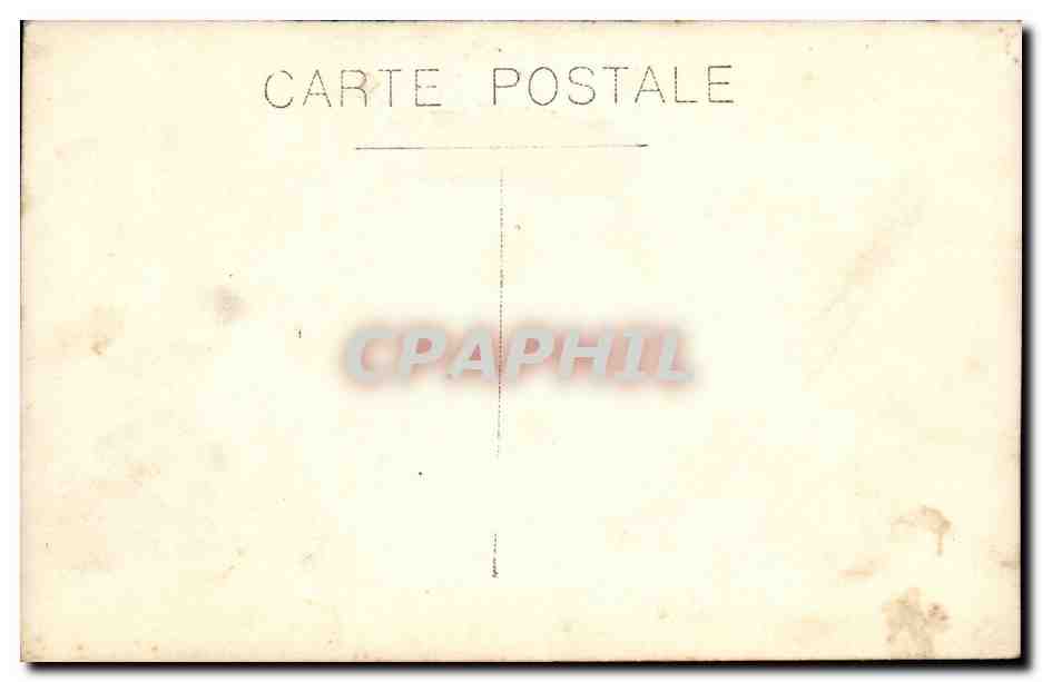 Carte Photo CPA plage Enfant Homme Costume — Verso