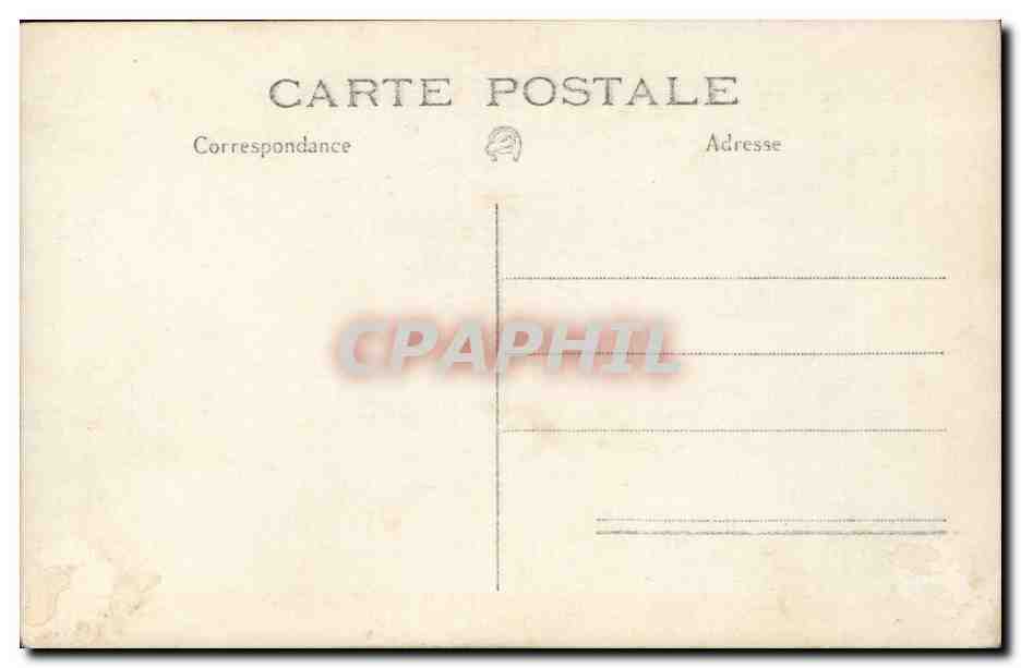 Carte Photo CPA plage Femme enfant  — Rückseite