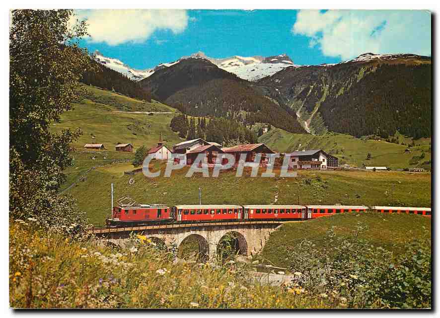 CPM Die Furka Oberalp Bahn bei Disentis Graubunden