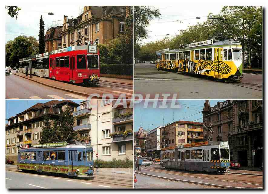 CPM Bunter Wagenpark der VBZ