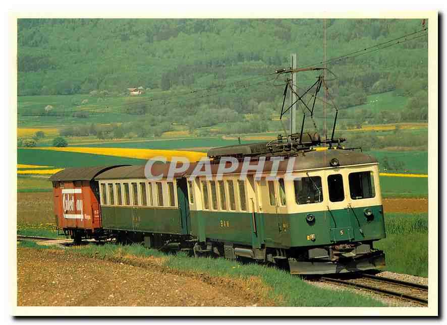 CPM Chemin de fer Biere Apples Morges Bde 4 4 4