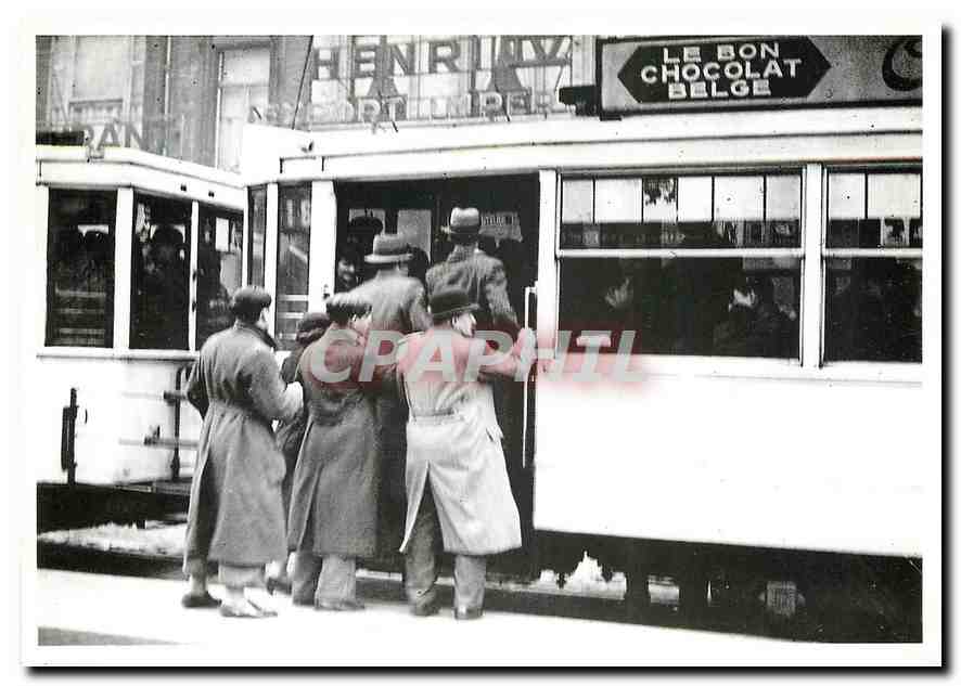 CPM Brussel  1936 Boulevard du jardin exotique