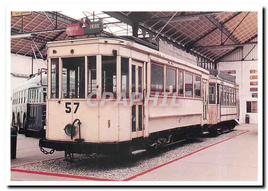 CPM Motrice Tramways Vervietois SATV 1912