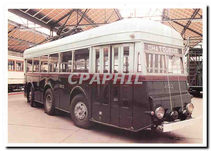 CPM Trolleybus reversible Liege Seraing 1932