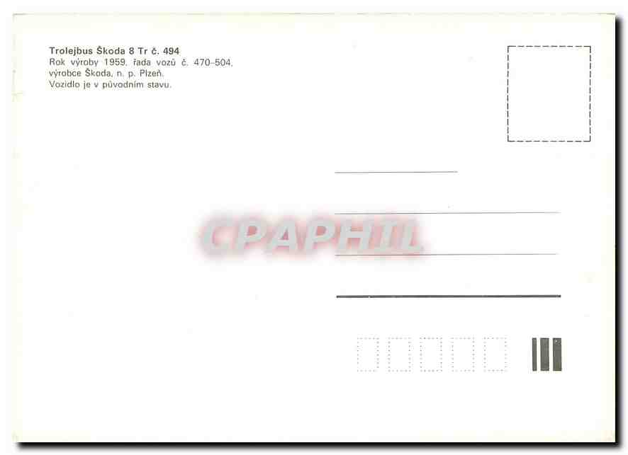 CPM Trolejbus Skoda  — Verso