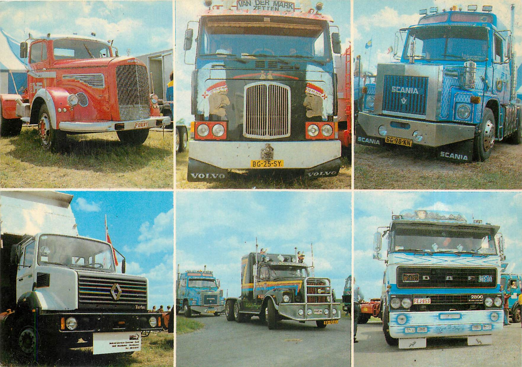 CPM Greetings from Grusse aus Camions
