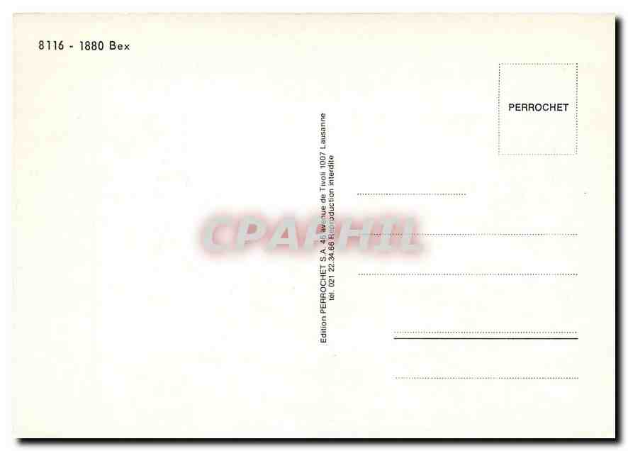 CPM Bex  — Rückseite