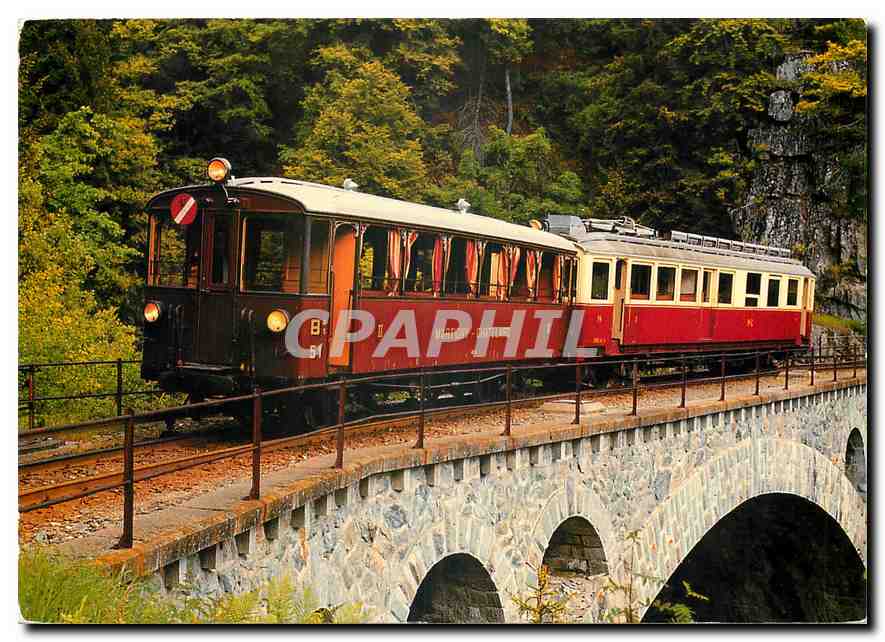 CPM Railway Martigny Chatelard 