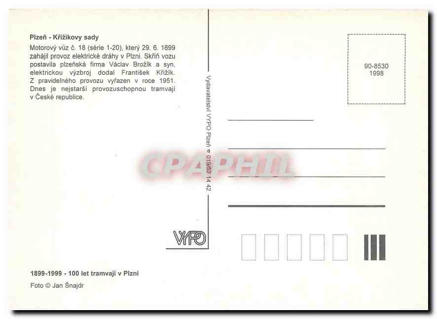 CPM Plzen  — Rückseite