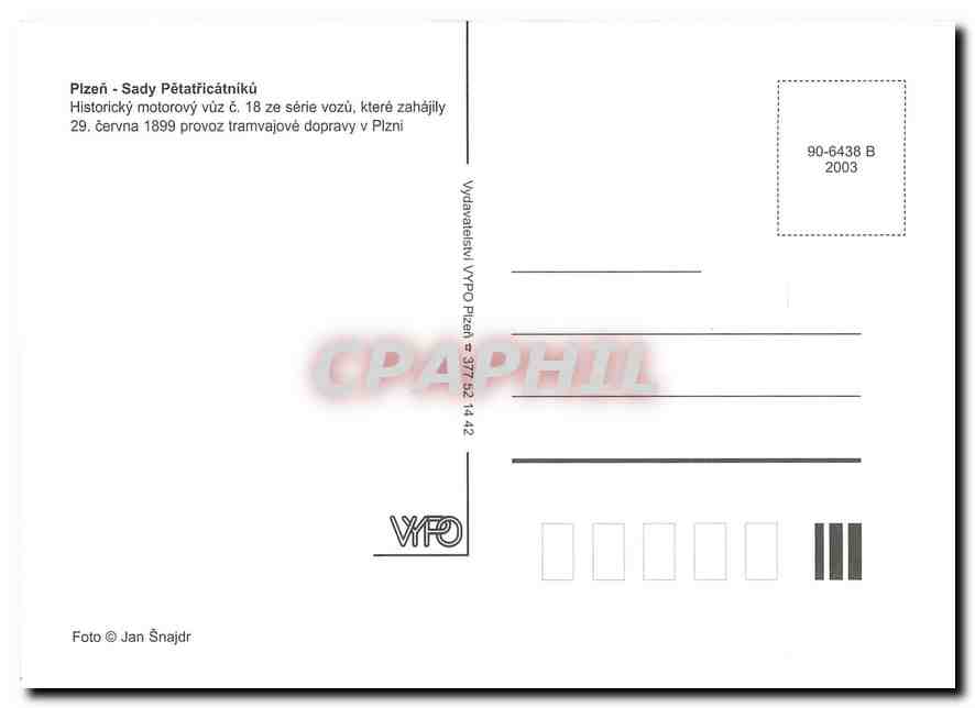 CPM Plzen  — Rückseite