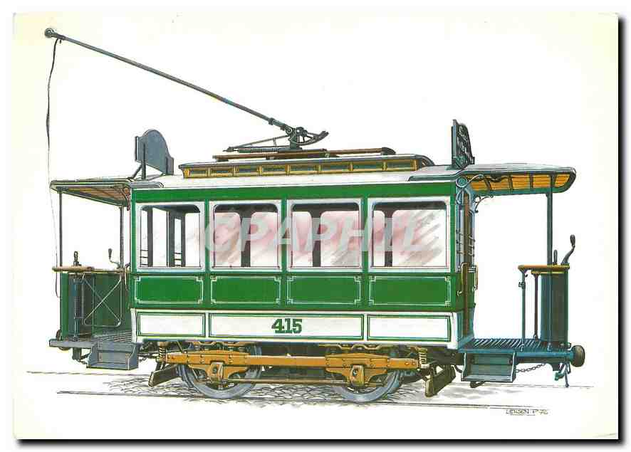 CPM Voiture motrice de 1888 415