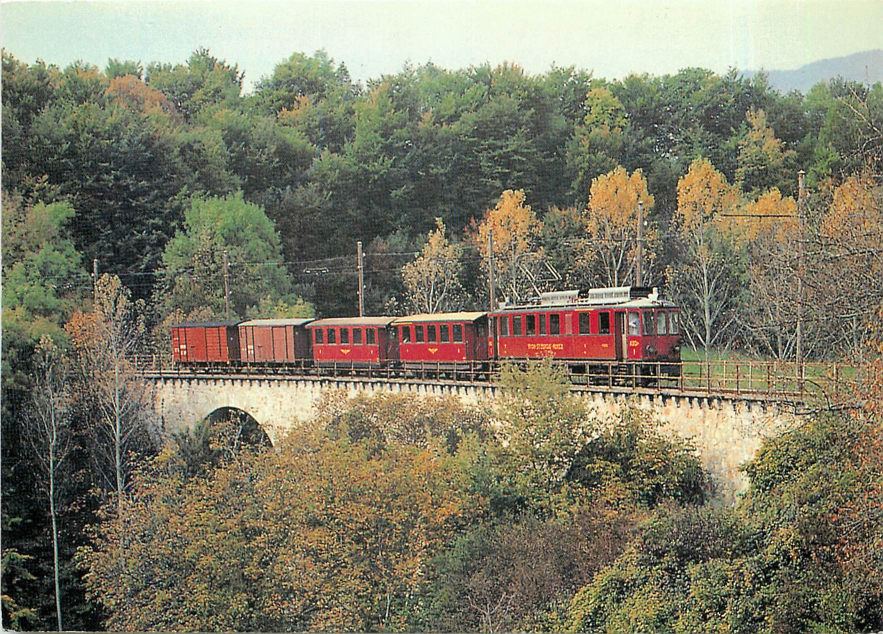 CPM Nyon St Cergue Morez Bahn 