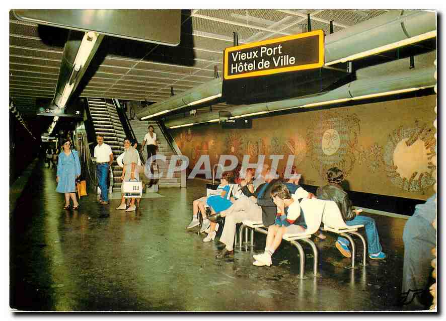 CPM Le Metro de Marseille Hotel de Ville