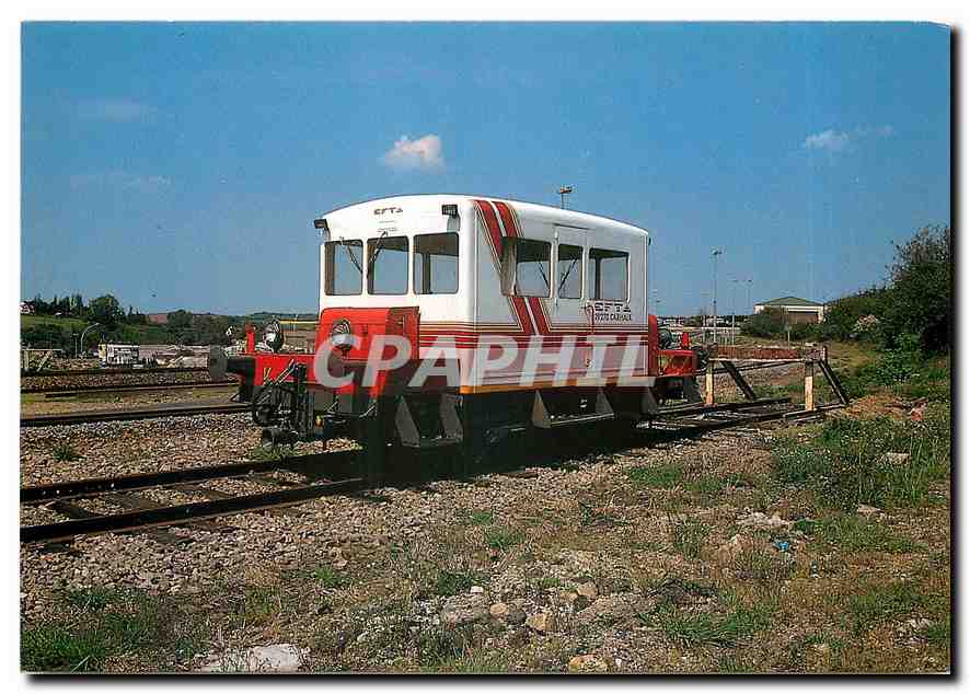 CPM Carhaix Ligne de Guingamp a Carhaix Draisine des CFTa
