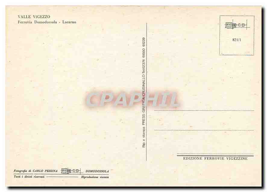 CPM Valle Vigezzo  — Verso