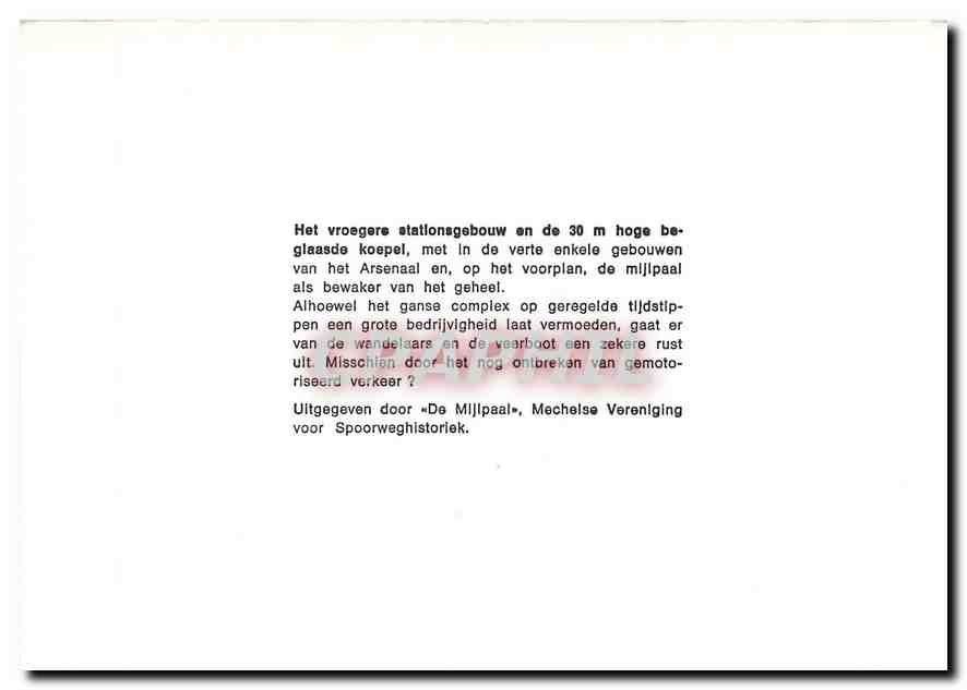 CPM De Mijipaal  — Rückseite