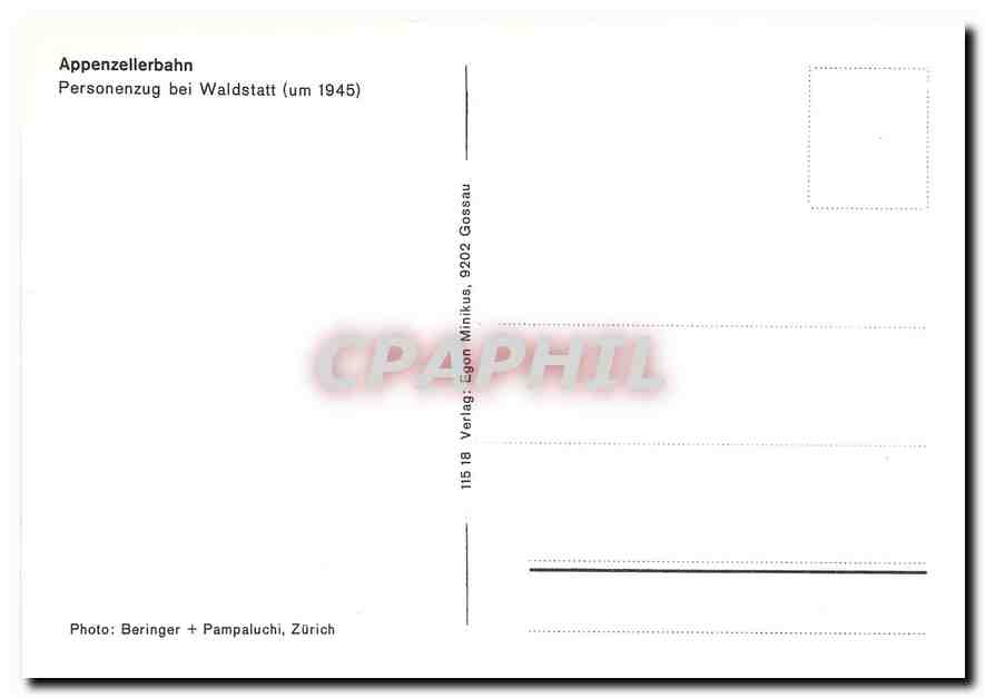 CPM Appenzellerbahn  — Back