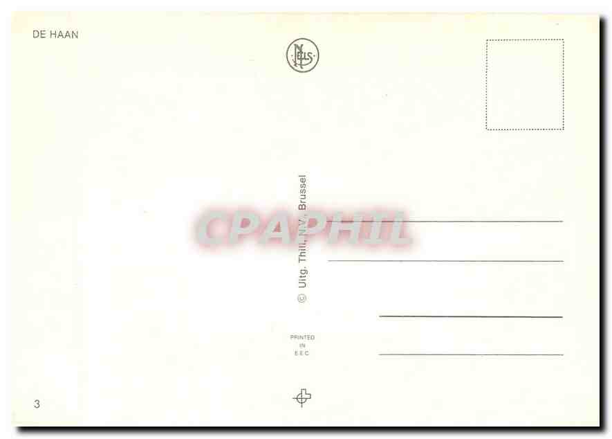 CPM De Haan Brussel  — Rückseite