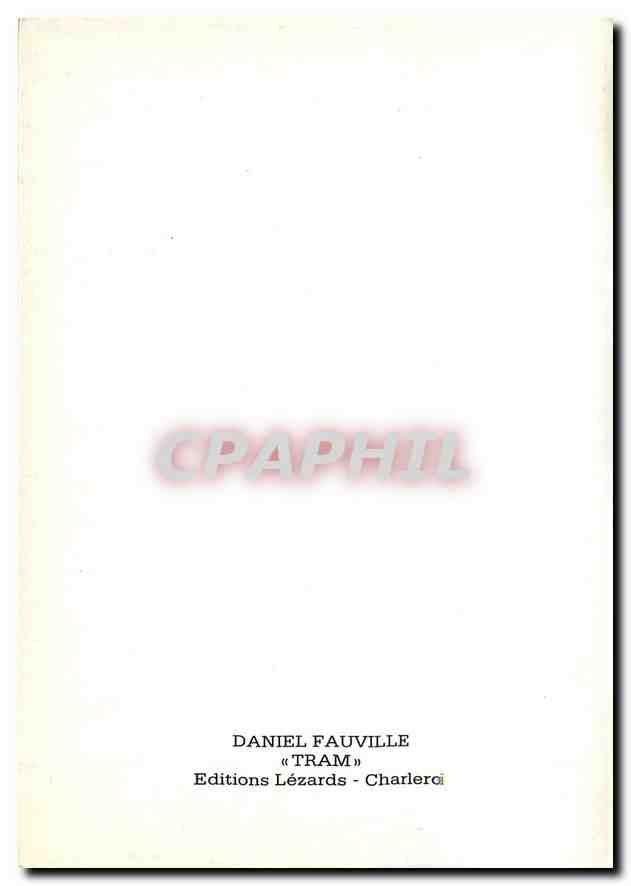 CPM Daniel Fauville Tram  — Rückseite