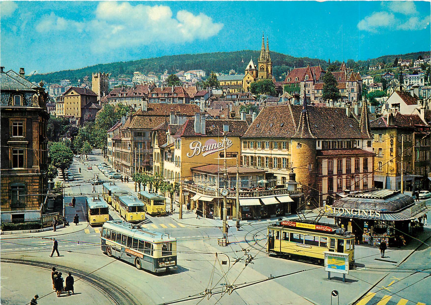 CPM Neuchatel Place Pury 