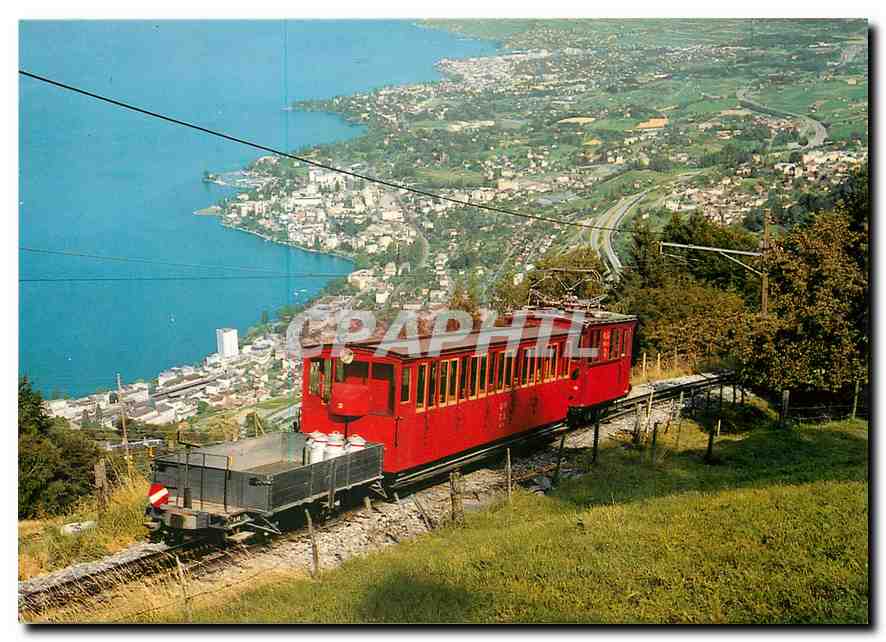 CPM Montreux Glion Rochers de Naye 
