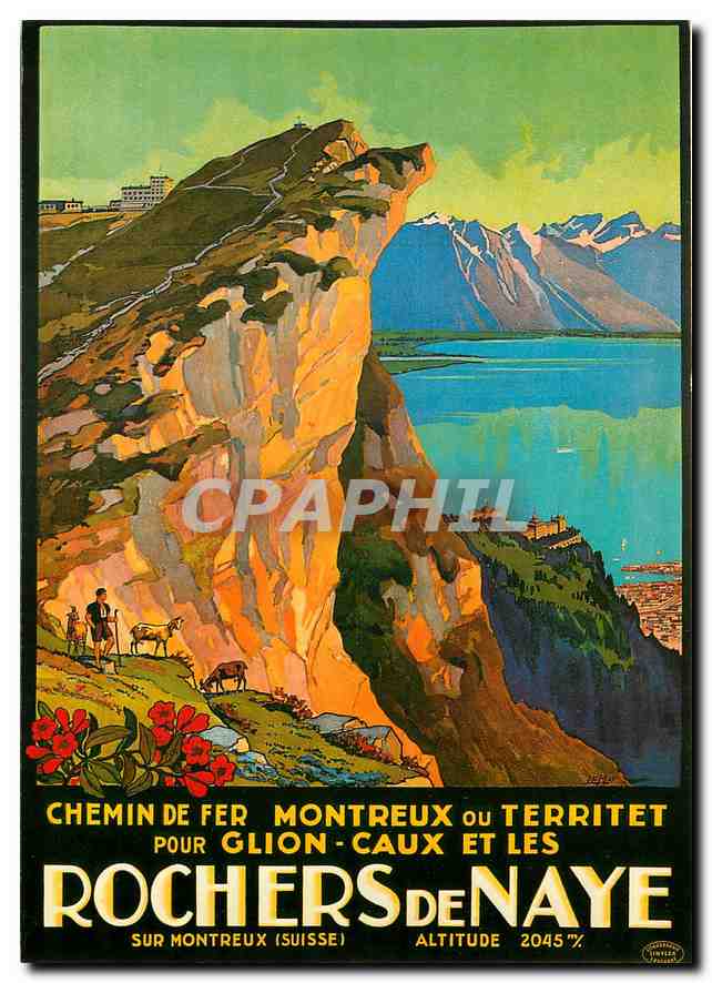 CPM Rochers de Naye sur Montreux Suisse 